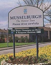 Musselburgh Town Sign